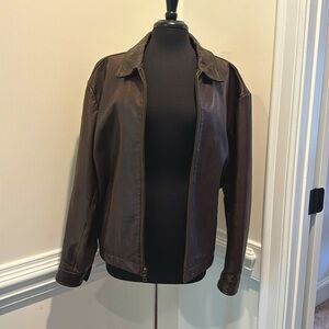 Bomber Leather Jacket